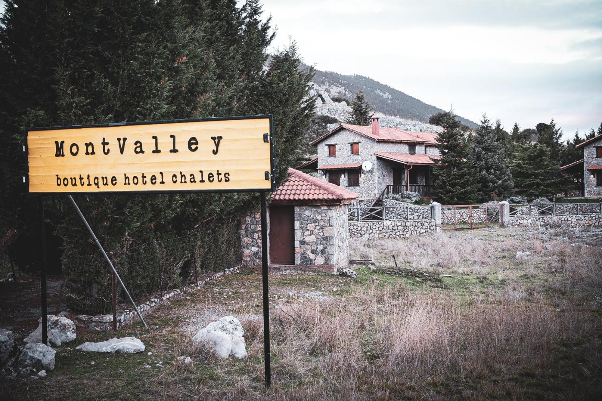 Mont Valley Boutique Chalets Arachova Bagian luar foto