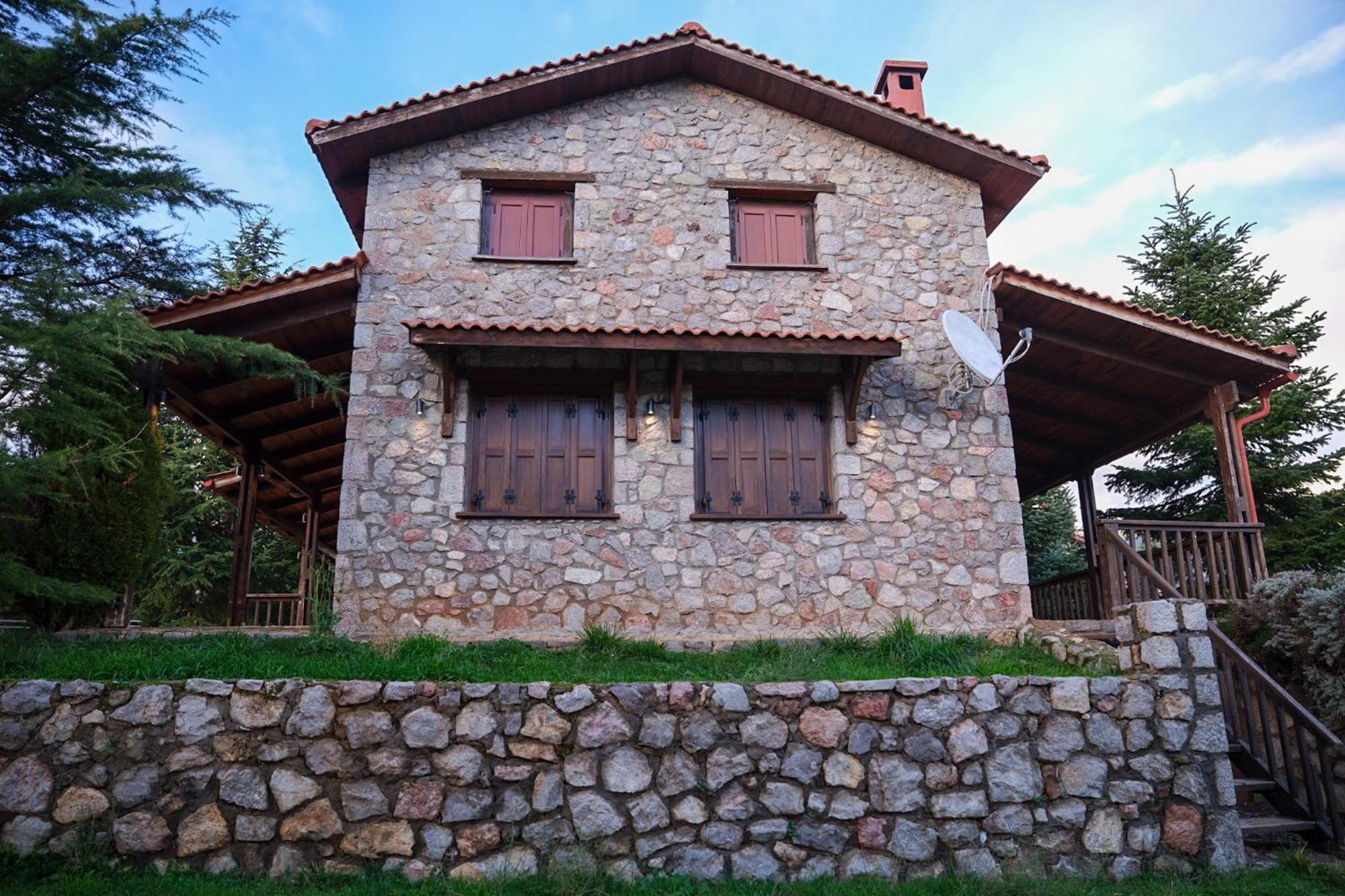 Mont Valley Boutique Chalets Arachova Bagian luar foto