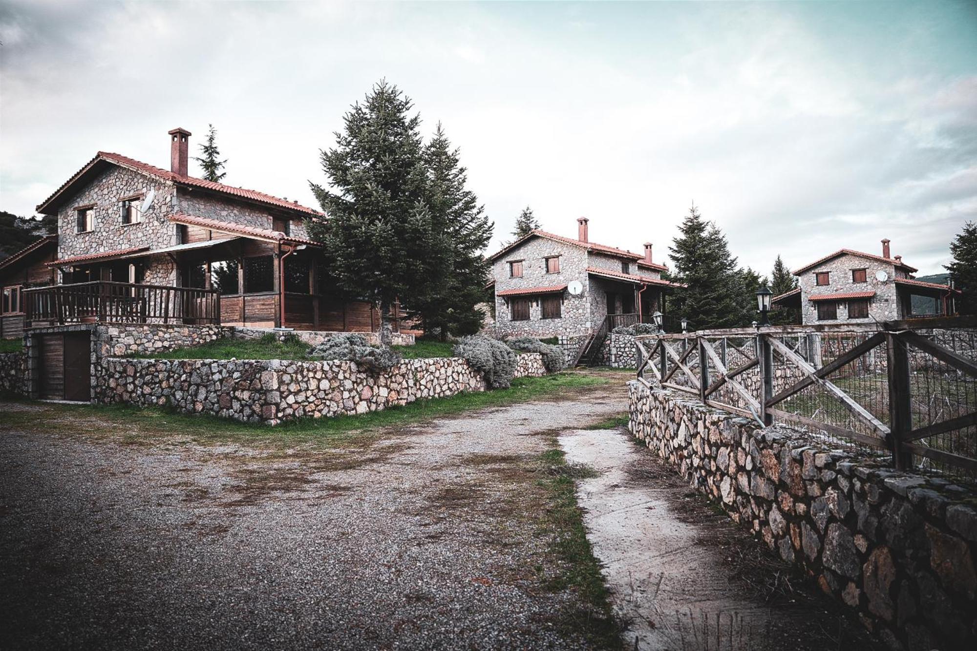 Mont Valley Boutique Chalets Arachova Bagian luar foto